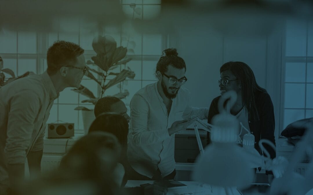 Entrepreneurs collaborating around a table in the KZFV Cultivate 269 program image