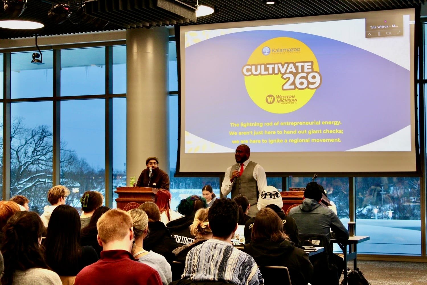 Cultivate 269 presentation for Western Michigan University student entrepreneurs Cultivate 269 presentation for Western Michigan University student entrepreneurs